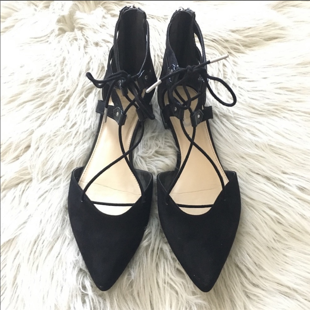Sam Edelman Haven pointed lace-up flats